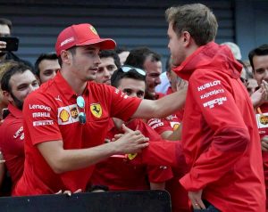 Formula 1 Singapore ordine arrivo Vettel Leclerc Verstappen Hamilton 