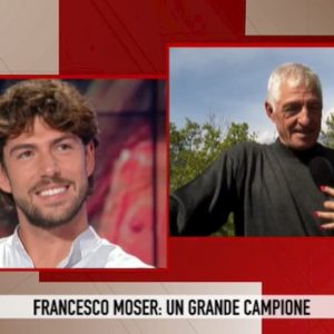 Storie Italiane, Francesco Moser al figlio e Cecilia Rodriguez: "Vengano a occuparsi delle vigne"