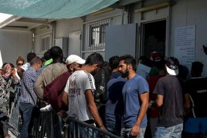 migranti in grecia