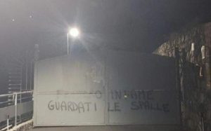Sampdoria minacce Ferrero FOTO scritte minacciose