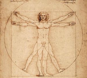 L'Uomo Vitruviano di Leonardo