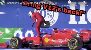 Vettel audio Ferrari video YouTube Russia Formula 1 