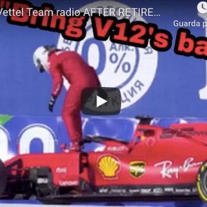 Vettel audio Ferrari video YouTube Russia Formula 1