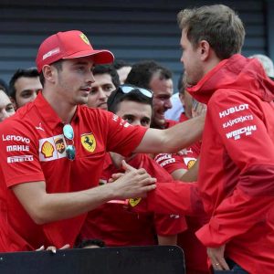 Vettel Leclerc lite Ferrari Binotto è tutto risolto dopo Monza