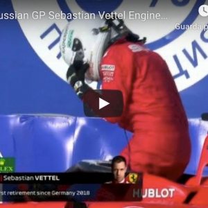 Vettel Russia Formula 1 video YouTube momento ritiro
