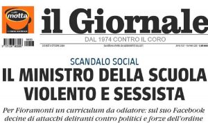 Il Giornale contro il ministro Fioramonti per dei post del 2013: "Violento e sessista"