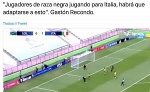 Italia calciatori razza nera giornalista Gaston Recondo nella bufera 