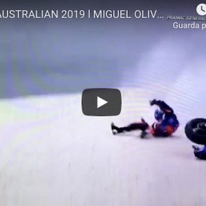 Oliveira incidente Australia MotoGp video YouTube qualifiche spostate domenica