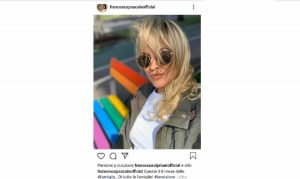 Francesca Pascale su Instagram 