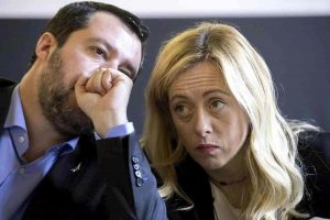 Salvini più Meloni valanga che ingrossa. M5S perde come gomma bucata