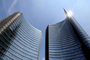 Il grattacielo UniCredit a Milano