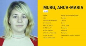 Anca Maria Murg, latitante da 9 anni arrestata a Scafati. Uccise un giovane col tacco della scarpa