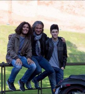 Andrea, Franco e Antonello (foto Facebook)