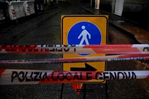 Maltempo in Liguria: frane a Sanremo e Ospedaletti, 23 persone sgomberate