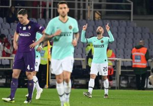 Fiorentina-Inter 0-1, l'ex Borja Valero ha sbloccato la partita
