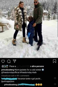 Fiorentina, Kevin Prince Boateng zittisce un tifoso su Instagram