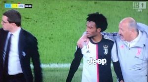 Lazio-Juventus, espulsione Cuadrado: il var ha aiutato l'arbitro