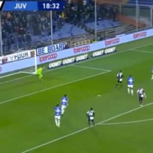 Dybala come Totti, che gol al volo in Sampdoria-Juventus