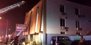 Las Vegas, motel in fiamme: sei morti, almeno una decina feriti