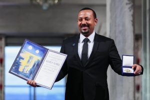 Nobel Pace 2019 a premier Etiopia Abiy Ahmed per i rapporti con l'Eritrea