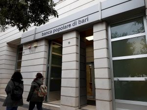 Banca Popolare di Bari, piano del governo: salva con il Mediocredito 