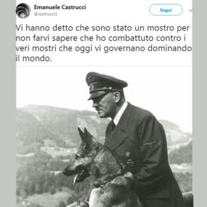 Siena, prof Emanuele Castrucci in pensione dopo tweet su Hitler