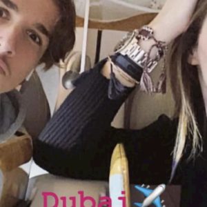 Zaniolo, Natale a Dubai con la fidanzata Sara Scaperrotta