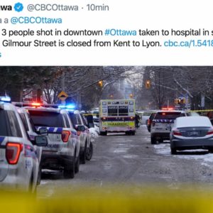 Canada, sparatoria ad Ottawa: un morto, quattro feriti