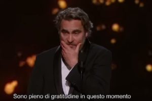 Oscar 2020, Joaquin Phoenix ricorda il fratello