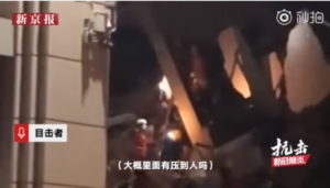 Cina, crolla hotel Xinjia quarantena coronavirus: in 70 intrappolati
