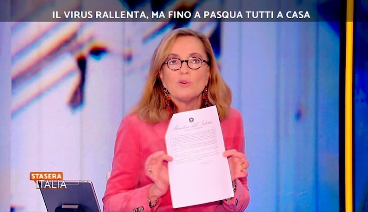 Barbara Palombelli sulla circolare del Viminale: "Se qualcuno in Italia la capisce..."