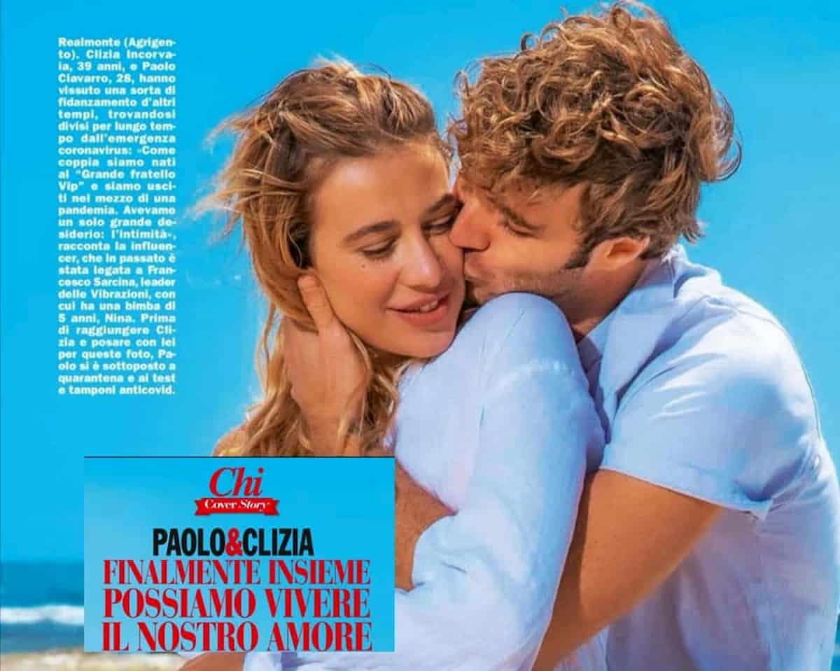 Clizia Incorvaia e Paolo Ciavarro, lei svela i dettagli della prima notte insieme: "È stato pazzesco..."