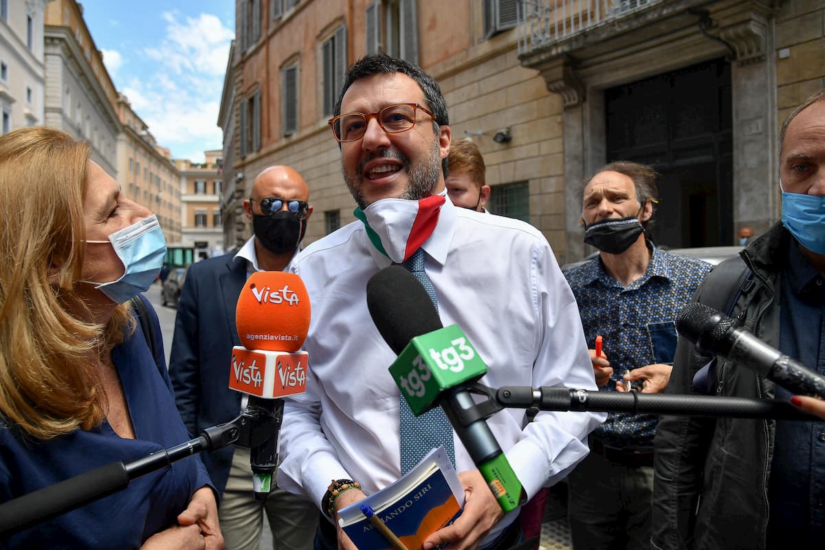 Salvini: "Manifestazione della Lega il 4 luglio al Circo Massimo"