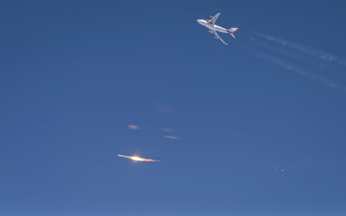 Virgin Orbit, fallito primo test lancio per razzo LauncherOne