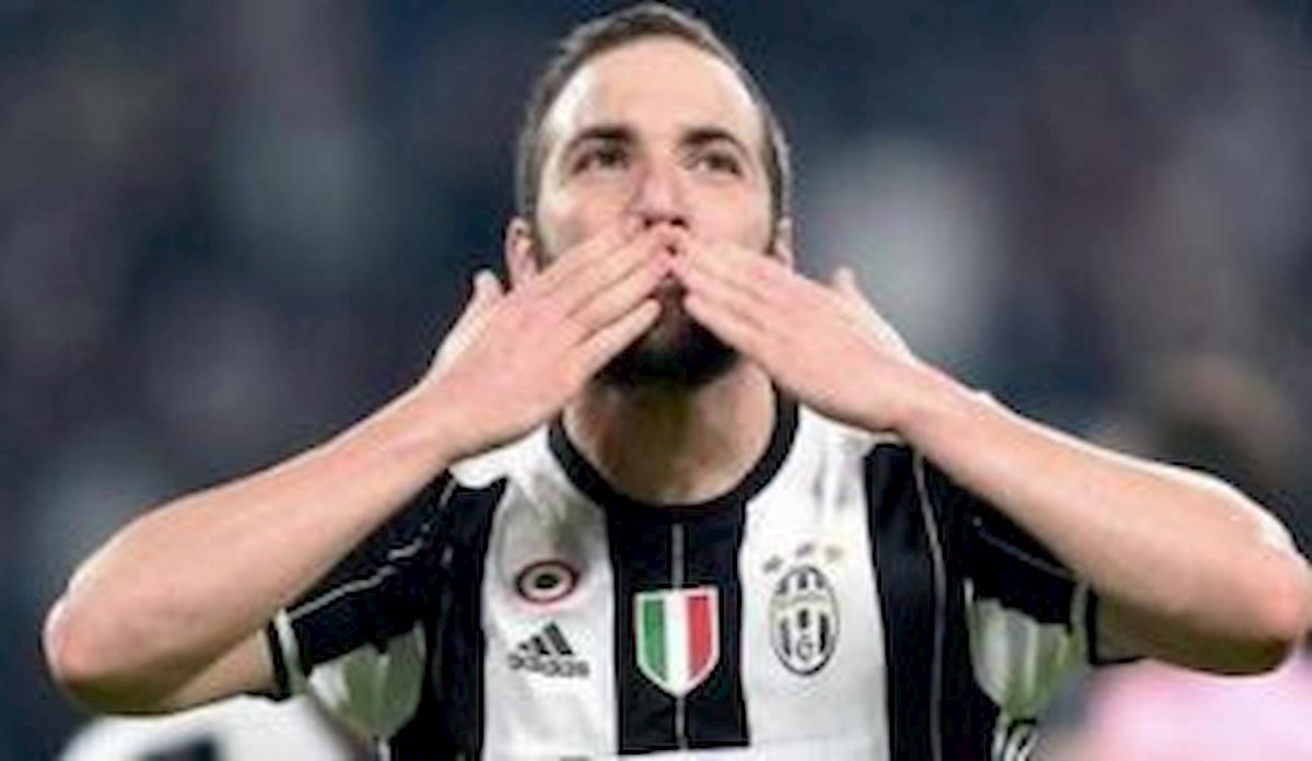 Higuain con il cellulare durante Juventus-Milan, è bufera sui social
