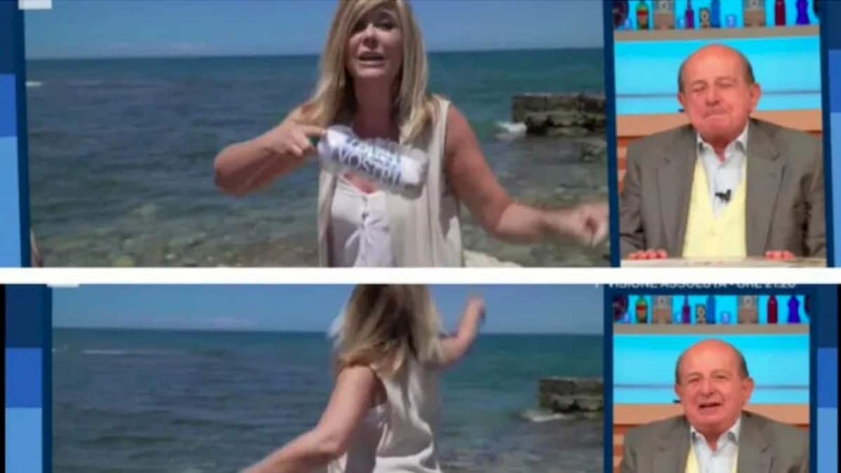 I Fatti Vostri, giornalista lancia una bottiglietta di plastica in mare. Ambientalisti: "Inaccettabile"