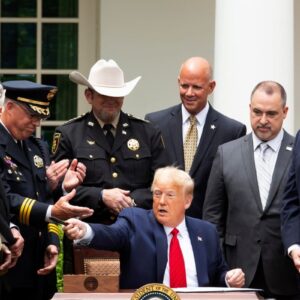 Riforma polizia, bandita stretta al collo: Trump firma decreto