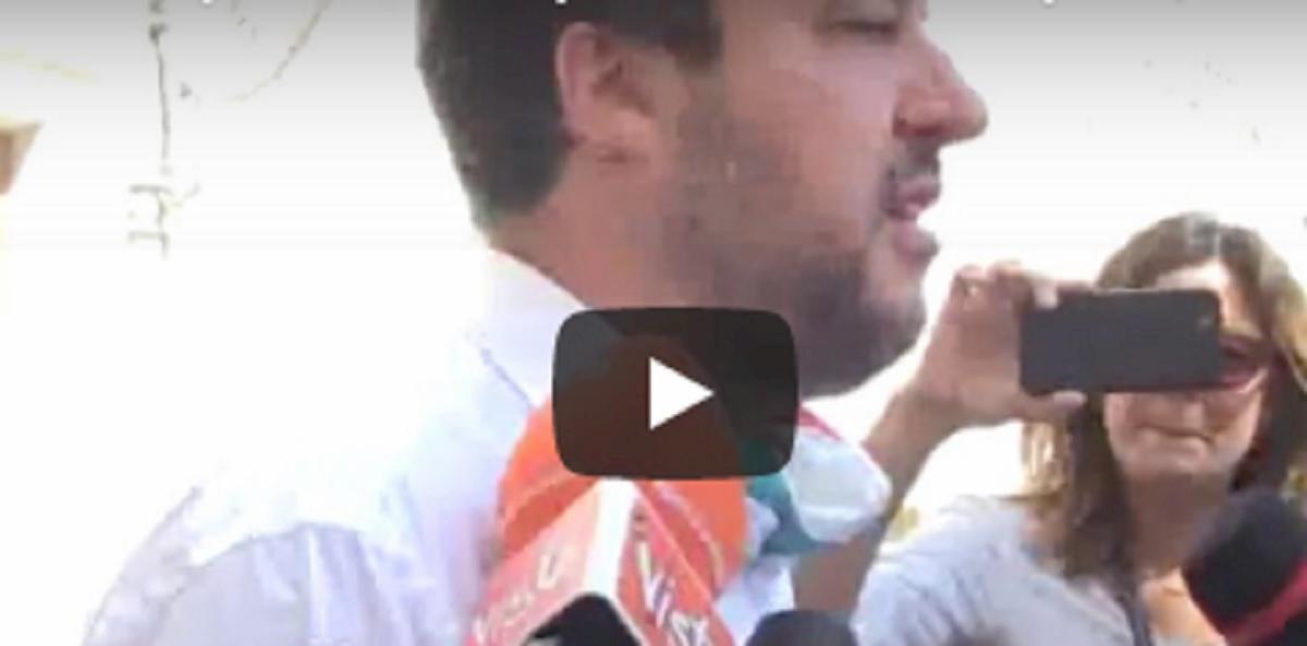 Salvini sullo sbarco dei tunisini