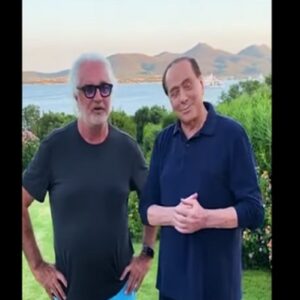 Silvio Berlusconi e Flavio Briatore, video Vista