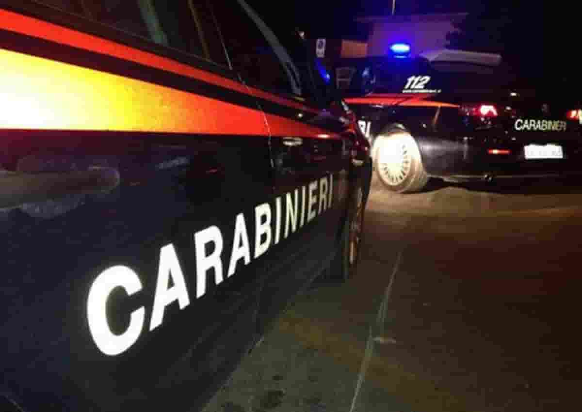 Sanremo, foto d'archivio Ansa di una volante dei carabinieri