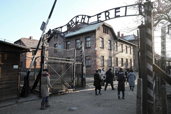 Auschwitz, foto Ansa