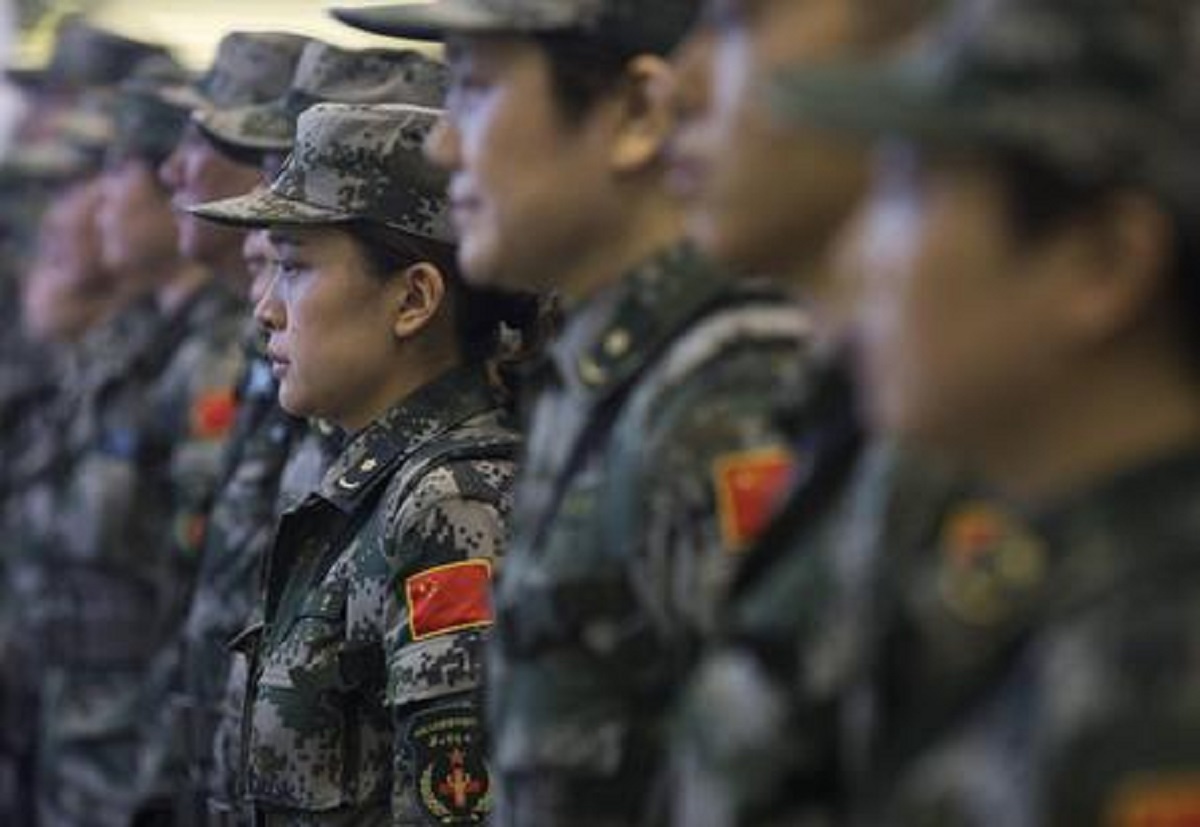 Cina, foto Ansa dell'esercito cinese
