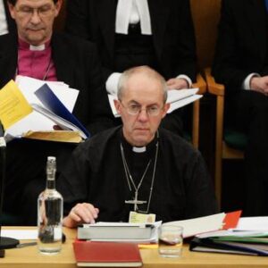 Brexit non piace ai vescovi anglicani: Chiesa contro Boris Johnson. Nella foto_ l'arcivescovo di Canterbury Justin Welby