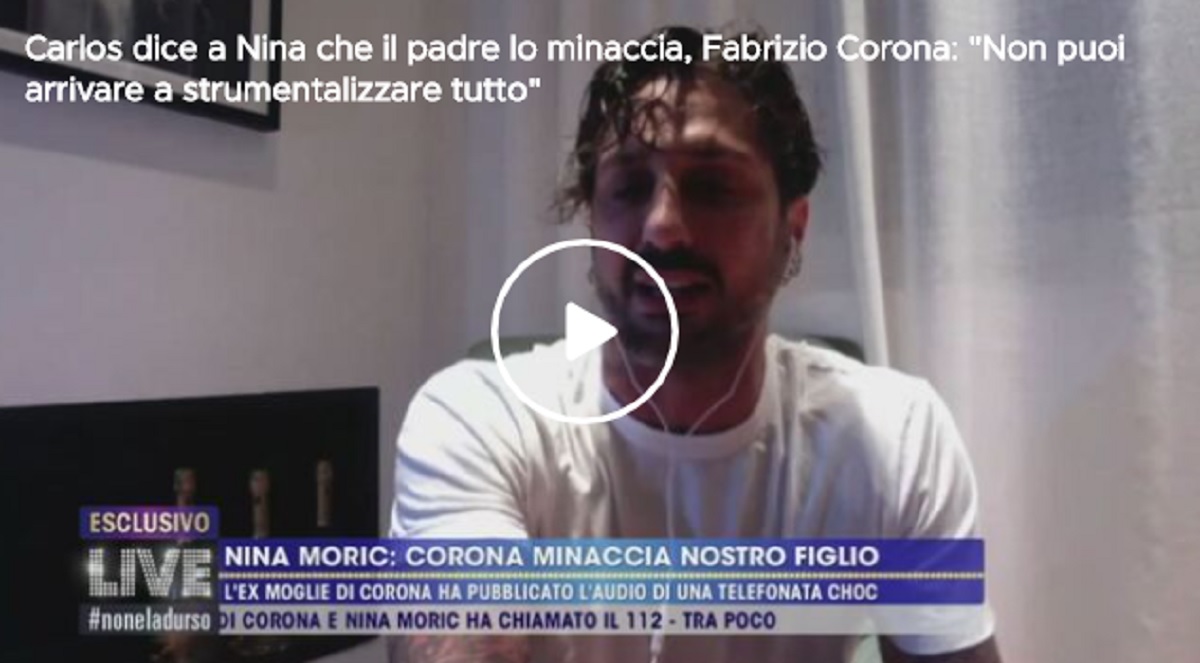 Fabrizio Corona: "50mila euro la mia ospitata dalla D'Urso". Poi su Belen e De Martino...