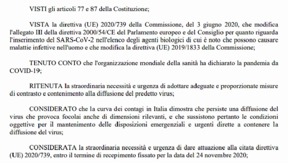 Dpcm 7 ottobre 2020 Coronavirus, tutte le nuove regole per l'Italia: mascherine, multe...