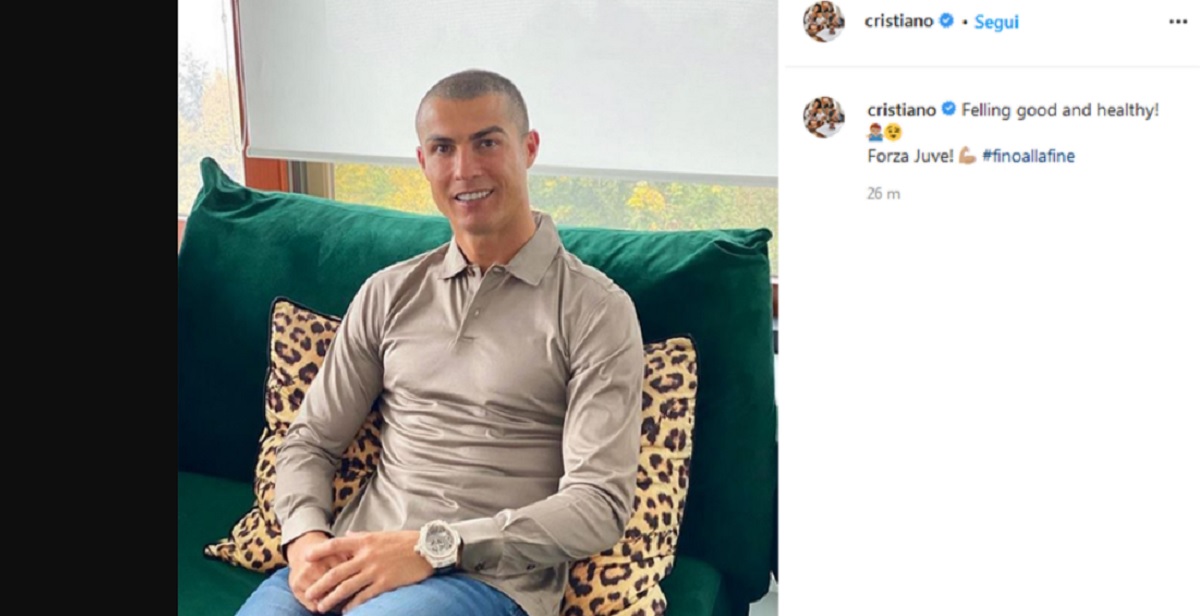 Cristiano Ronaldo e il tampone: "Dimmi che gioco o ti rompo"