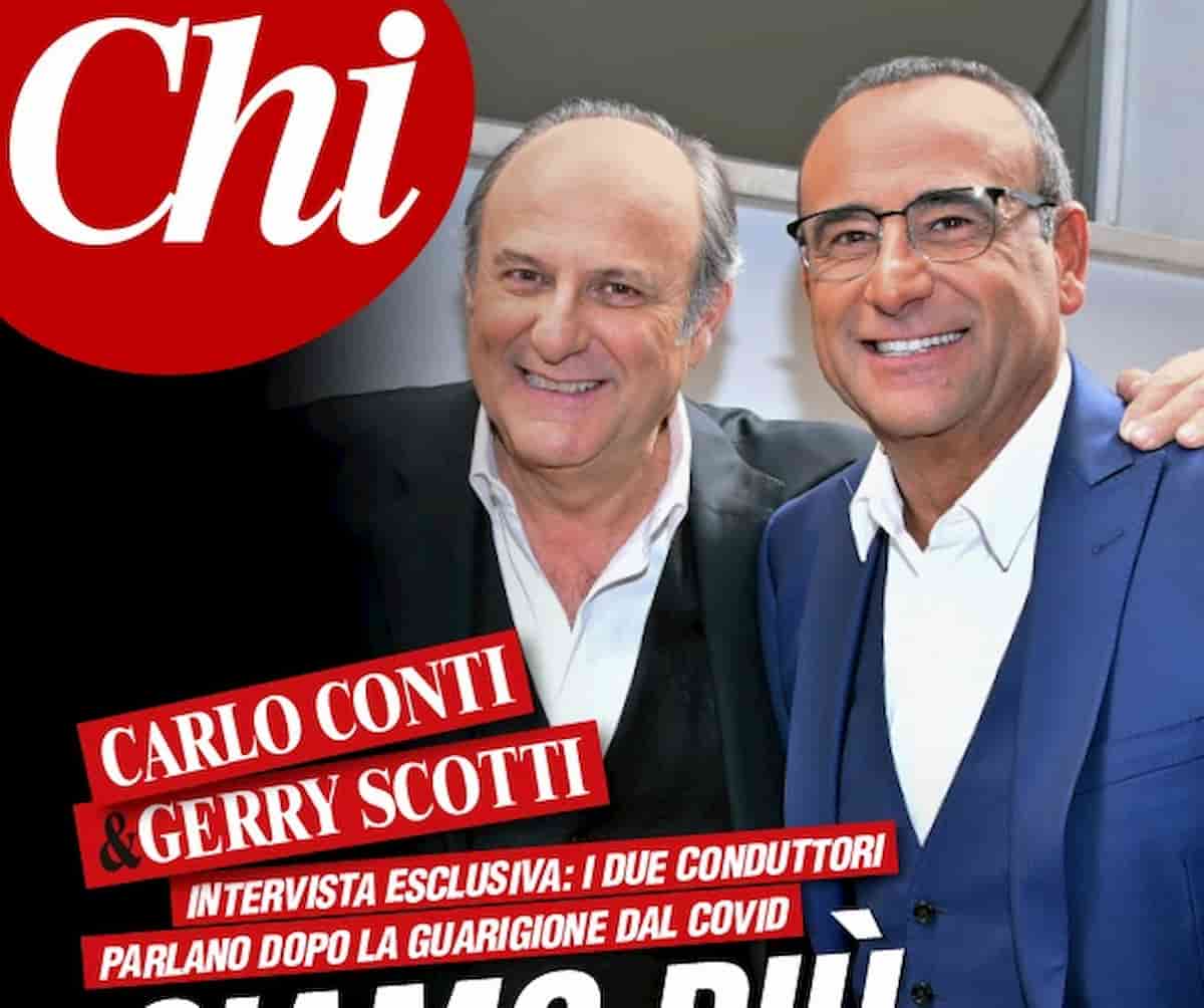 Carlo Conti Gerry Scotti covid