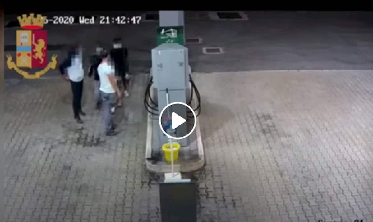 Banda che rapinava i benzinai in provincia di Caserta: i più violenti hanno 16 anni VIDEO