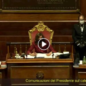 Senatore Giovanni Endrizzi (M5s) parla male di Jole Santelli (senza nominarla), la Casellati si inca... VIDEO