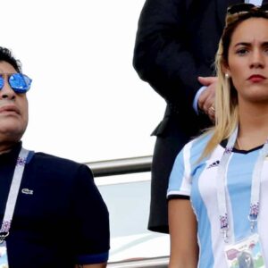 Rocio Oliva famiglia Maradona